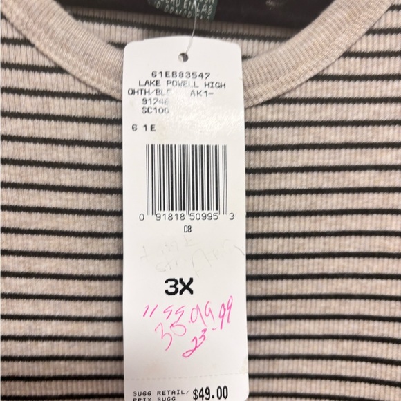 Polo by Ralph Lauren Tan Sleeveless Ribbed Tank Top - Picture 3 of 4